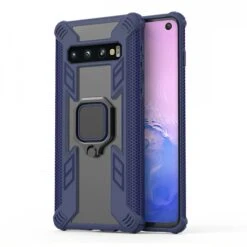 Coque Antichoc Galaxy S10 Plus Warrior Style Bleu