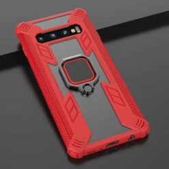 Coque Antichoc Galaxy S10 Plus Warrior Style Rouge -All For Phone Magasin coque galaxy s10 plus frac3908 3