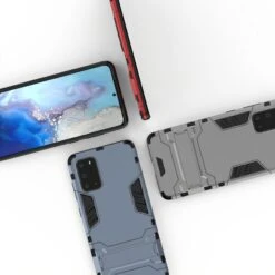 Coque Antichoc Galaxy S20 Hybride Cool Armor Bleu Foncé -All For Phone Magasin coque galaxy s20 frac3935 5
