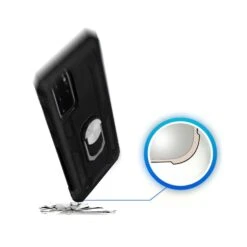 Coque Antichoc Galaxy S20 Plus Avec Anneau Magnétique XSSIVE Noir -All For Phone Magasin coque galaxy s20 plus frac3213 3