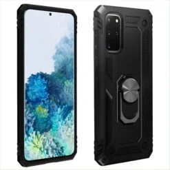 Coque Antichoc Galaxy S20 Plus Avec Anneau Magnétique XSSIVE Noir -All For Phone Magasin coque galaxy s20 plus frac3213 7