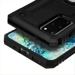 Coque Antichoc Galaxy S20 Plus Avec Anneau Magnétique XSSIVE Noir -All For Phone Magasin coque galaxy s20 plus frac3213 9