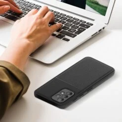 Coque Galaxy S21 FE En Silicone Noble Noir -All For Phone Magasin coque galaxy s21 fe en silicone noble noir frac4685 6