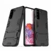 Coque Antichoc Galaxy S21 Hybride Avec Support - Noir