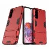 Coque Antichoc Galaxy S21 Hybride Avec Support - Rouge -All For Phone Magasin coque galaxy s21 frac3704