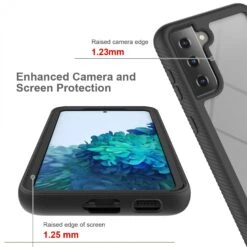 Coque Intégrale Galaxy S21 Protection Renforcée Hybride - Noir -All For Phone Magasin coque galaxy s21 frac3716 3
