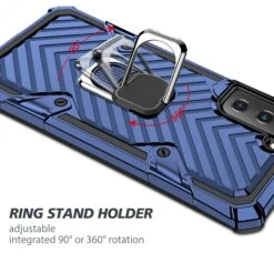 Coque Antichoc Galaxy S21 Metal Hybride Armor Avec Anneau - Bleu Foncé 16 Coque Antichoc Galaxy S21 Metal Hybride Armor Avec Anneau - Bleu Foncé -All For Phone Magasin coque galaxy s21 frac3726 6