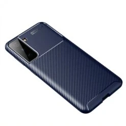Coque Silicone Galaxy S21 Plus Carbon Fiber - Bleu -All For Phone Magasin coque galaxy s21 plus frac3698 1