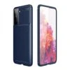 Coque Silicone Galaxy S21 Plus Carbon Fiber - Bleu -All For Phone Magasin coque galaxy s21 plus frac3698