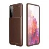 Coque Silicone Galaxy S21 Plus Carbon Fiber - Marron -All For Phone Magasin coque galaxy s21 plus frac3699
