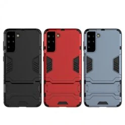 Coque Antichoc Galaxy S21 Plus Hybride Avec Support - Noir -All For Phone Magasin coque galaxy s21 plus frac3700 8