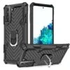 Coque Antichoc Galaxy S21 Plus Metal Hybride Armor Avec Anneau - Noir -All For Phone Magasin coque galaxy s21 plus frac3729