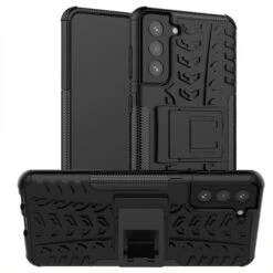 Coque Antichoc Galaxy S21 Plus Avec Support Intégré - Noir