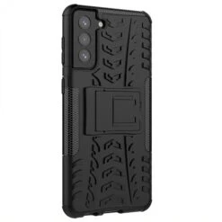 Coque Antichoc Galaxy S21 Plus Avec Support Intégré - Noir -All For Phone Magasin coque galaxy s21 plus frac3760 4