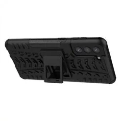 Coque Antichoc Galaxy S21 Plus Avec Support Intégré - Noir -All For Phone Magasin coque galaxy s21 plus frac3760 5
