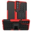Coque Antichoc Galaxy S21 Plus Avec Support Intégré - Rouge -All For Phone Magasin coque galaxy s21 plus frac3761