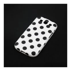 Coque Galaxy S3 Points Blanc