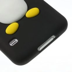 Coque Silicone Galaxy S5 Pingouin Noir -All For Phone Magasin coque galaxy s5 frac2597 4