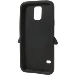 Coque Silicone Galaxy S5 Pingouin Noir -All For Phone Magasin coque galaxy s5 frac2597 5