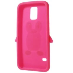 Coque Silicone Galaxy S5 Pingouin Fushia -All For Phone Magasin coque galaxy s5 frac2598 5