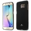 Coque Galaxy S6 Edge Silicone Gel Mercury Noir