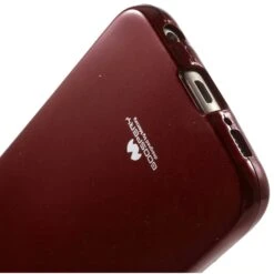 Coque Galaxy S6 Edge Silicone Gel Mercury Rouge -All For Phone Magasin coque galaxy s6 edge frac1099 3