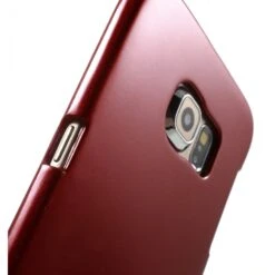 Coque Galaxy S6 Edge Silicone Gel Mercury Rouge -All For Phone Magasin coque galaxy s6 edge frac1099 5