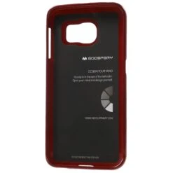 Coque Galaxy S6 Edge Silicone Gel Mercury Rouge -All For Phone Magasin coque galaxy s6 edge frac1099 6