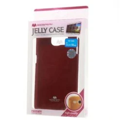 Coque Galaxy S6 Edge Silicone Gel Mercury Rouge -All For Phone Magasin coque galaxy s6 edge frac1099 7