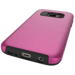 Coque Antichoc Galaxy S6 Aspect Brossé Fushia -All For Phone Magasin coque galaxy s6 frac2394 3