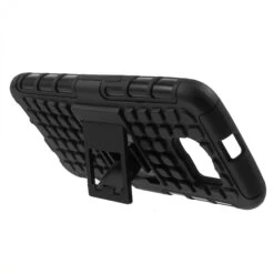 Coque Antichoc Galaxy S6 Hybride Avec Support Noir -All For Phone Magasin coque galaxy s6 frac4056 2
