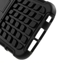 Coque Antichoc Galaxy S6 Hybride Avec Support Noir -All For Phone Magasin coque galaxy s6 frac4056 6