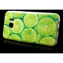 Coque Silicone Galaxy S7 Edge Lemon Vert -All For Phone Magasin coque galaxy s7 edge frac2410 3
