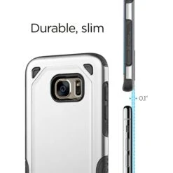 Coque Antichoc Samsung Galaxy S7 Hybride Argent -All For Phone Magasin coque galaxy s7 frac2188 7