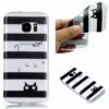 Coque Silicone Galaxy S7 Stripes And Cat Transparent -All For Phone Magasin coque galaxy s7 frac2229