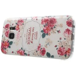 Coque Galaxy S7 Belles Fleurs Blanc -All For Phone Magasin coque galaxy s7 frac2336 3