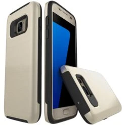 Coque Antichoc Galaxy S7 Aspect Brossé Or -All For Phone Magasin coque galaxy s7 frac2396 11