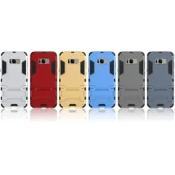 Coque Galaxy S8 Anti-choc Hybrid Avec Support Gris -All For Phone Magasin coque galaxy s8 frac1536 2
