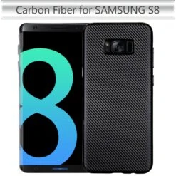 Coque Galaxy S8 Rigide Style Carbon Fibre Noir -All For Phone Magasin coque galaxy s8 frac1559 14