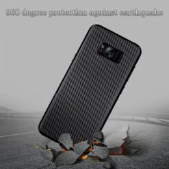 Coque Galaxy S8 Rigide Style Carbon Fibre Noir -All For Phone Magasin coque galaxy s8 frac1559 15
