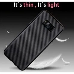 Coque Galaxy S8 Rigide Style Carbon Fibre Noir -All For Phone Magasin coque galaxy s8 frac1559 16