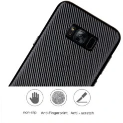 Coque Galaxy S8 Rigide Style Carbon Fibre Noir -All For Phone Magasin coque galaxy s8 frac1559 5
