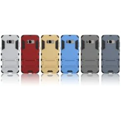 Coque Galaxy S8 Plus Anti-choc Hybrid Avec Support Gris -All For Phone Magasin coque galaxy s8 plus frac1539 2