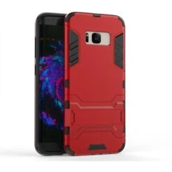 Coque Galaxy S8 Plus Anti-choc Hybrid Avec Support Rouge 6 Coque Galaxy S8 Plus Anti-choc Hybrid Avec Support Rouge -All For Phone Magasin coque galaxy s8 plus frac1540 1
