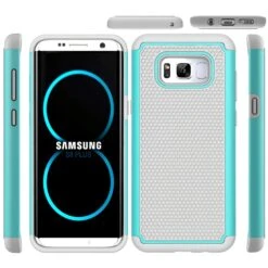Coque Galaxy S8 Plus Silicone Football Grain Turquoise -All For Phone Magasin coque galaxy s8 plus frac1550 4