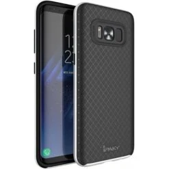 Coque Galaxy S8 Plus Silicone Ipaky 2 En 1 Argent -All For Phone Magasin coque galaxy s8 plus frac1552 4