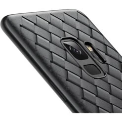 Coque Galaxy S9 Silicone Tissé Baseus Noir -All For Phone Magasin coque galaxy s9 frac2234 6