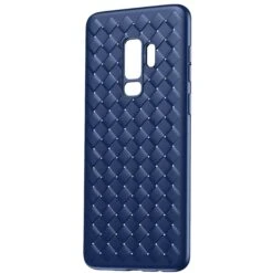 Coque Galaxy S9 Silicone Tissé Baseus Bleu -All For Phone Magasin coque galaxy s9 frac2236 5