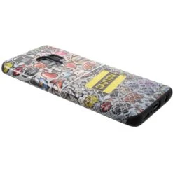 Coque Galaxy S9 Silicone Antichoc Caution Noir -All For Phone Magasin coque galaxy s9 frac2241 3