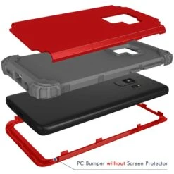 Coque Galaxy S9 Hybride Antichoc En 3 éléments Rouge -All For Phone Magasin coque galaxy s9 frac2249 11